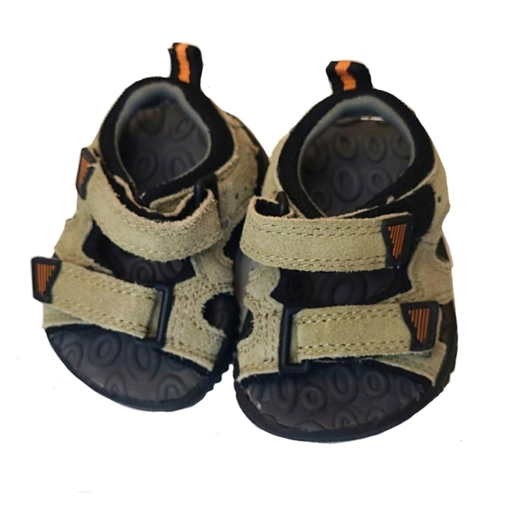 Hiking Sandals Shoes witb Thick Rubber Soles with Grip, Size Kids 2